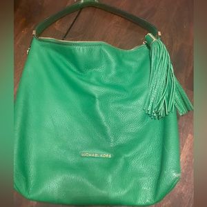 Michael Kors leather handbag